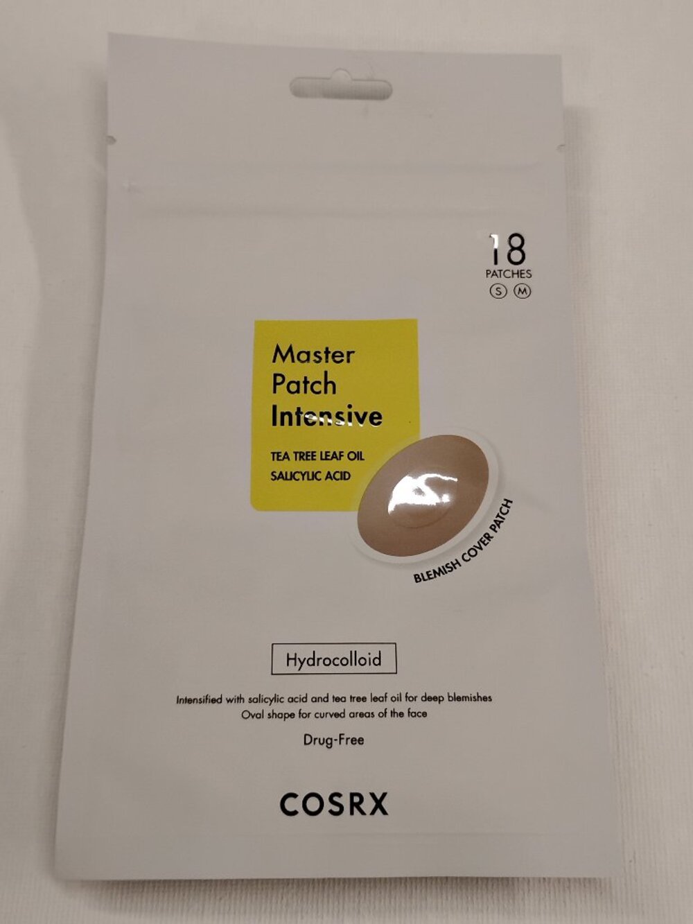 SEALED ~ COSRX Hydrocolloid Master Patch Intensive - 18ct